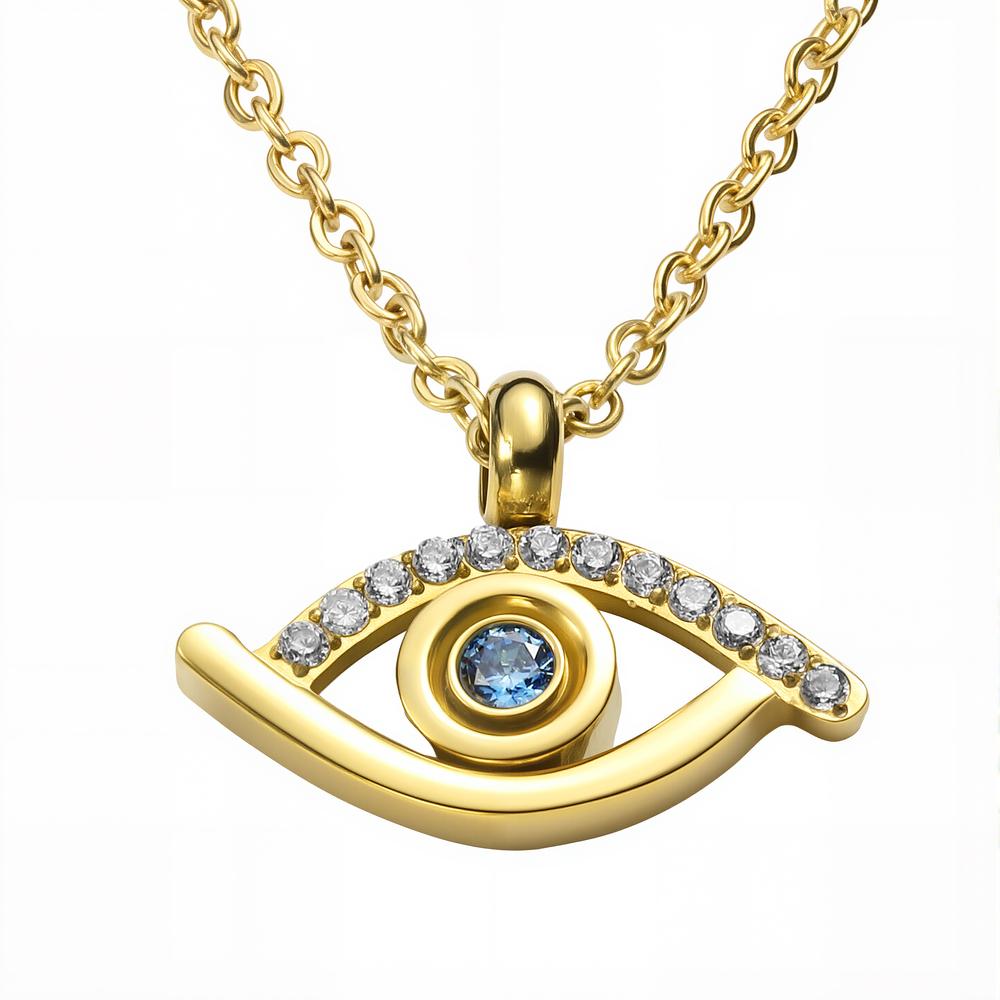 Collar Y Dije Enso Para Mujer Ejn3397g Color Dorado