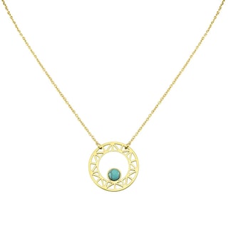 Foto 2 | Collar y Dije Enso IC para Mujer EIC252475G Dorado