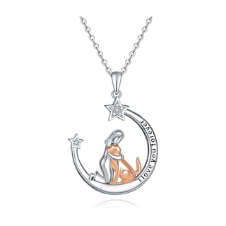 Foto 1 | Collar De Plata 925 Para Mujer Con Colgante De Perro - Venta Internacional.