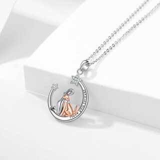 Foto 2 | Collar De Plata 925 Para Mujer Con Colgante De Perro - Venta Internacional.