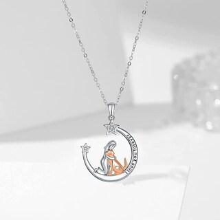 Foto 4 | Collar De Plata 925 Para Mujer Con Colgante De Perro - Venta Internacional.