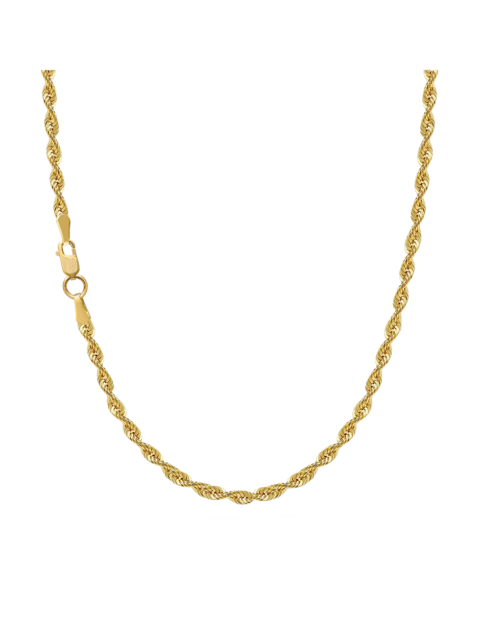 Foto 2 | Cadena Torsal 4mm 60cm 10k Oro Italiano