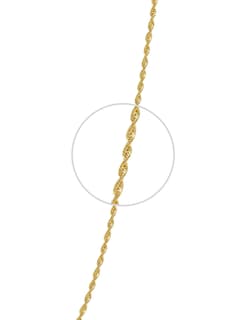 Foto 3 | Cadena Torsal 4mm 60cm 10k Oro Italiano