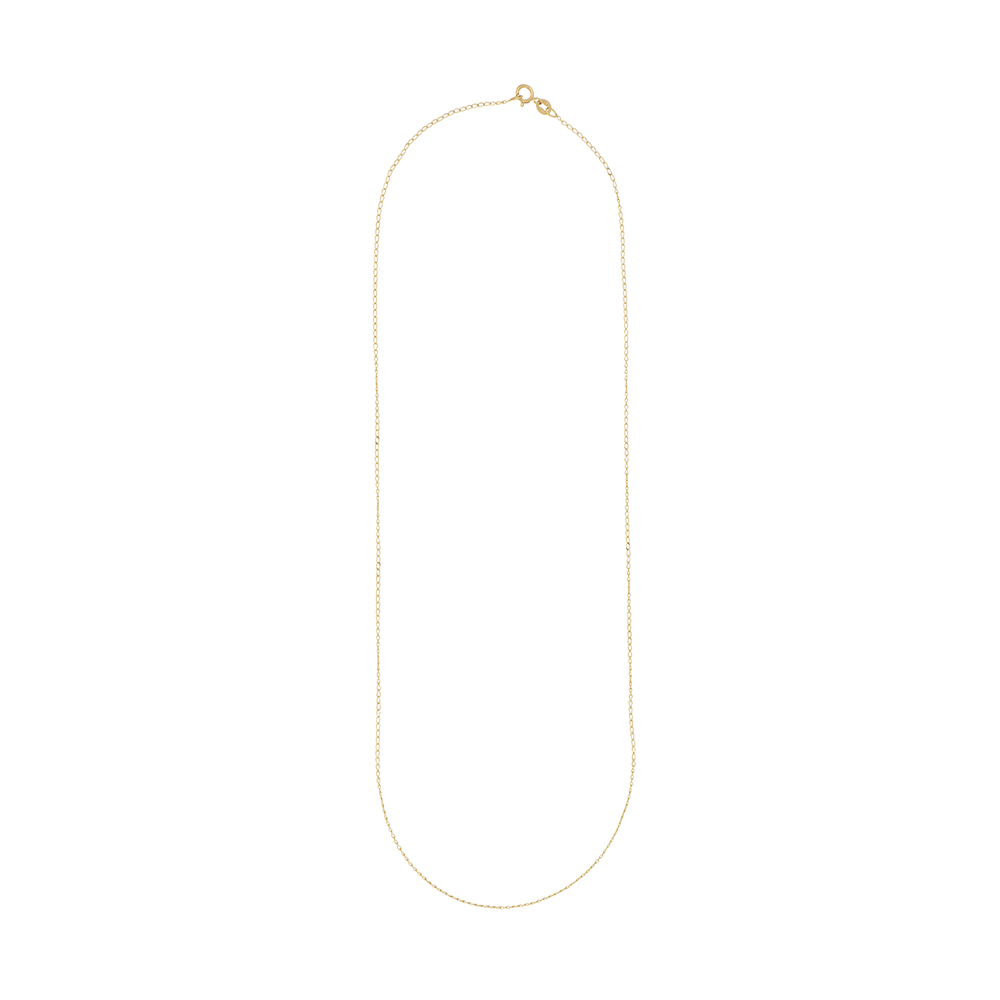 Foto 3 pulgar | Cadena Zekie 7038-40 Oro 14k Amarillo 40 Cms Tejido Ingles
