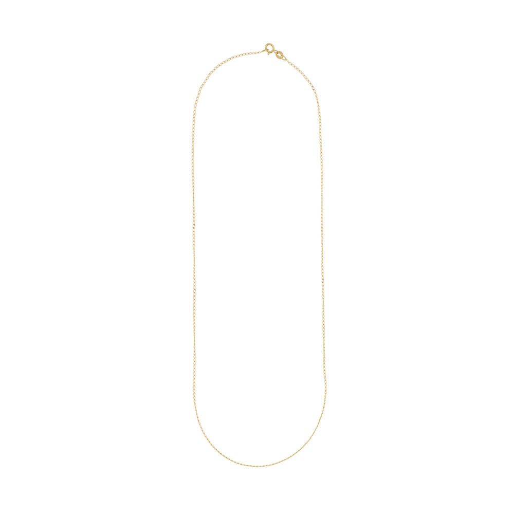 Foto 3 pulgar | Cadena Zekie 7038-55 Oro 14k Amarillo 55 Cms Tejido Ingles