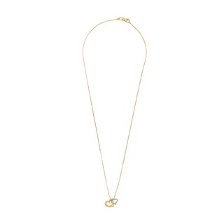 Foto 2 | Gargantilla Zekie 7025 Oro 14k Amarillo Corazones 45 Cms