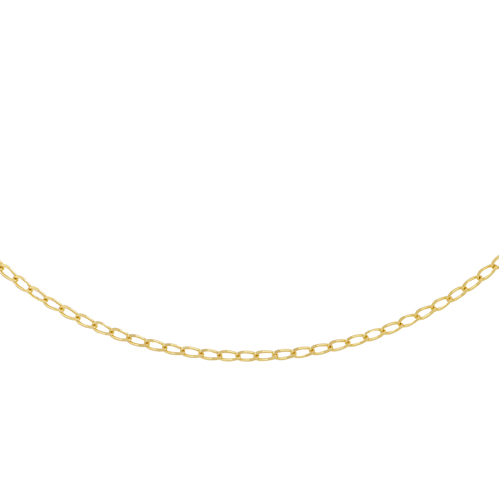 Foto 2 pulgar | Cadena Zekie 7038-50 Oro 14k Amarillo 50 Cms Tejido Ingles