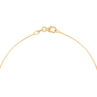Foto 3 | Gargantilla Zekie 7064 Oro 14k Amarillo 45 Cms Corazon Inflado