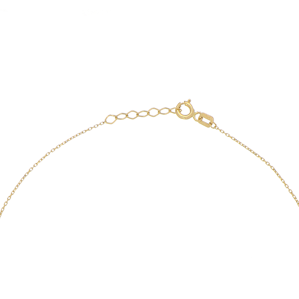 Foto 4 pulgar | Gargantilla Zekie 7046 Oro 14k Amarillo 45 Cms Perlas Naturales