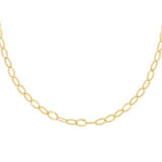 Foto 1 | Cadena Zekie 7099-45 Oro 14k Amarillo 45 Cms Tejido Ancla Diamantada