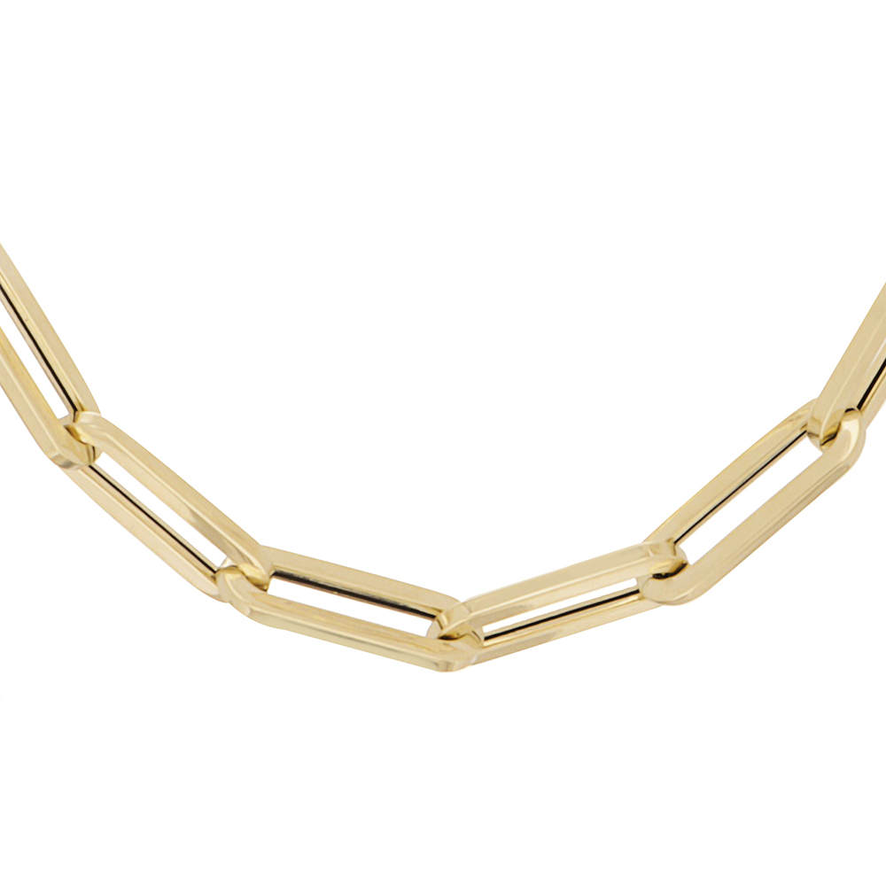 Foto 3 pulgar | Gargantilla Zekie 7068 Oro 14k Amarillo 45 Cms Clip