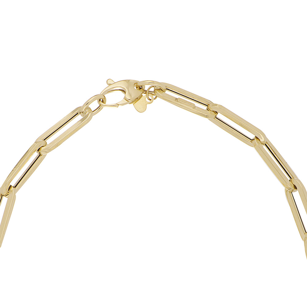 Foto 3 | Gargantilla Zekie 7068 Oro 14k Amarillo 45 Cms Clip