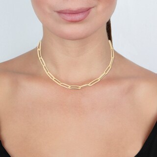 Foto 4 | Gargantilla Zekie 7068 Oro 14k Amarillo 45 Cms Clip