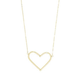 Foto 1 | Gargantilla Zekie 7168 Oro 14k Amarillo 45 Cms Corazon