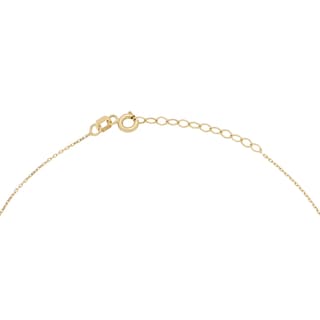 Foto 3 | Gargantilla Zekie 7157 Oro 10k Amarillo 45 Cms Con Estrellas