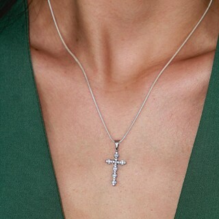 Foto 5 | Collar Cruz Crixus Joyería Plata .925