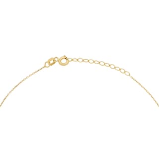 Foto 3 | Gargantilla Zekie 7156 Oro 10k Amarillo 45 Cms Doble Con Estrellas Y Media Luna