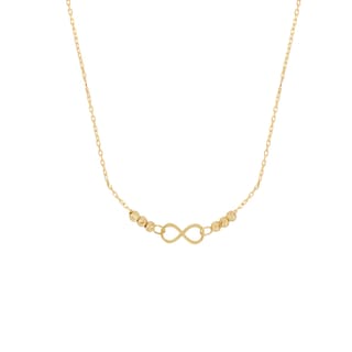 Foto 1 | Gargantilla Zekie 7108 Oro 14k Amarillo 45 Cms Infinito