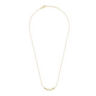 Foto 2 | Gargantilla Zekie 7108 Oro 14k Amarillo 45 Cms Infinito