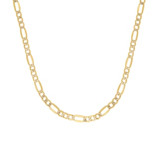 Foto 1 | Cadena Zekie 7293-50 Oro 14k Amarillo 50 Cms 3x1 Facetada