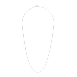 Foto 1 | Cadena Zekie 7268w-50 Oro 14k Blanco 50 Cms Espejo