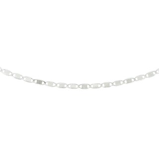Foto 2 | Cadena Zekie 7268w-50 Oro 14k Blanco 50 Cms Espejo