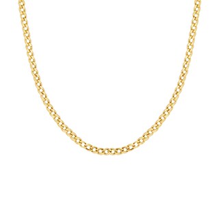 Foto 2 | Cadena Zekie 7286-50 Oro 14k Amarillo 50 Cms Barbada