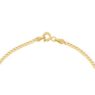 Foto 3 | Cadena Zekie 7286-50 Oro 14k Amarillo 50 Cms Barbada