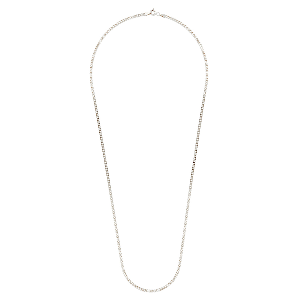 Foto 1 | Cadena Zekie 7287w-50 Oro 14k Blanco 50 Cms Barbada