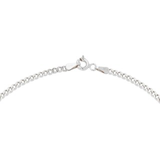 Foto 3 | Cadena Zekie 7287w-50 Oro 14k Blanco 50 Cms Barbada