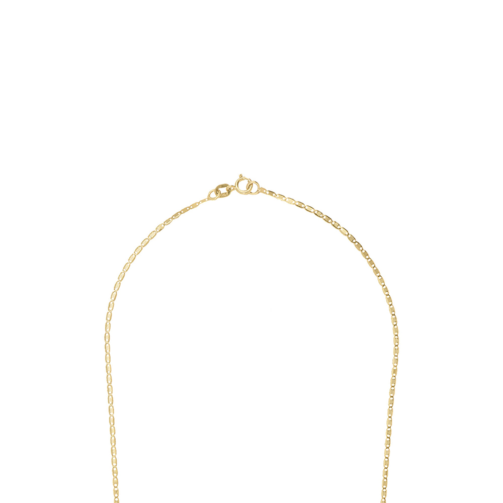 Foto 3 pulgar | Cadena Zekie 7268-50 Oro 14k Amarillo 50 Cms Espejo
