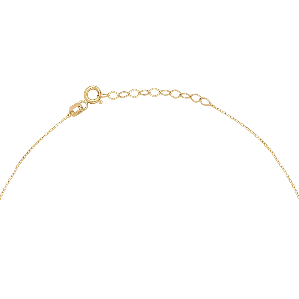 Foto 4 pulgar | Gargantilla Zekie 7237 Oro 14k Amarillo 45 Cms. Dos Corazones