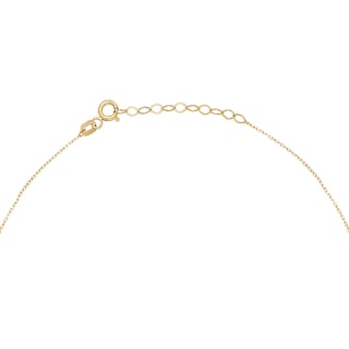 Foto 3 | Gargantilla Zekie 7237 Oro 14k Amarillo 45 Cms. Dos Corazones