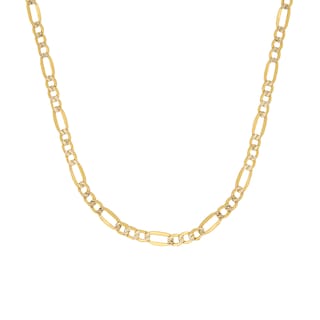 Foto 2 | Cadena Zekie 7293-45 Oro 14k Amarillo 45 Cms 3x1 Facetada