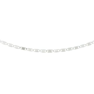 Foto 2 | Cadena Zekie 7268w-40 Oro 14k Blanco 40 Cms Espejo