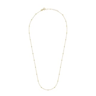 Foto 1 | Gargantilla Zekie 7220 Oro 14k Amarillo 45 Cms Con Bolitas