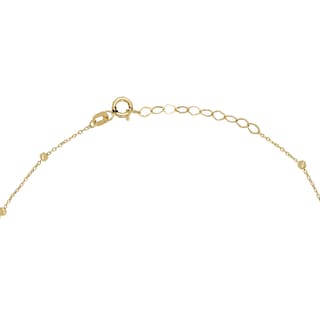 Foto 3 | Gargantilla Zekie 7220 Oro 14k Amarillo 45 Cms Con Bolitas