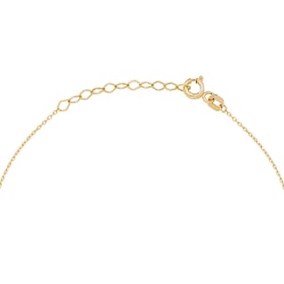Foto 3 | Gargantilla Zekie 7236 Oro 14k Amarillo 45 Cms. Con Flores