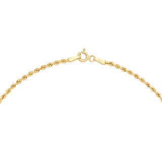 Foto 3 | Cadena Zekie 7291-50 Oro 14k Amarillo 50 Cms Torzal