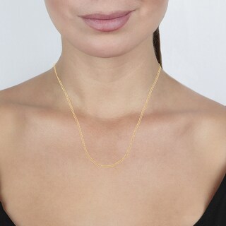 Foto 4 | Cadena Zekie 7295-45 Oro 14k Amarillo 45 Cms 3x1