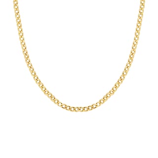 Foto 2 | Cadena Zekie 7286-45 Oro 14k Amarillo 45 Cms Barbada