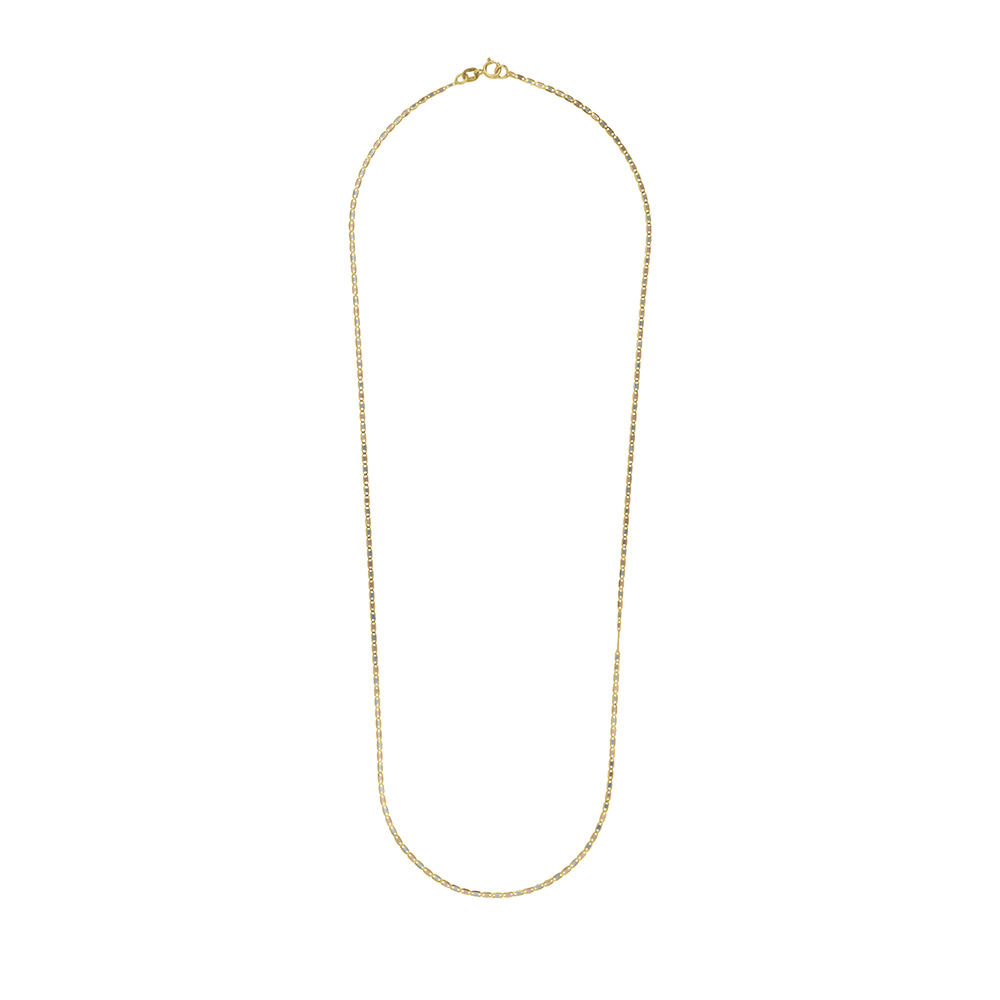 Foto 1 | Cadena Zekie 7268-45 Oro 14k Amarillo 45 Cms Espejo