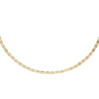Foto 2 | Cadena Zekie 7268-45 Oro 14k Amarillo 45 Cms Espejo