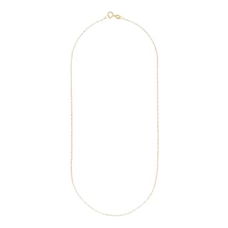Foto 1 | Cadena Zekie 7289-35 Oro 14k Amarillo 45 Cms Singapur