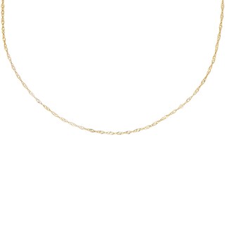 Foto 2 | Cadena Zekie 7289-35 Oro 14k Amarillo 45 Cms Singapur