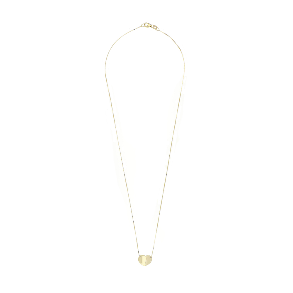 Foto 1 | Collar de Corazón Oro 14k Amarillo Zekie