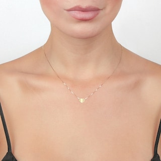Foto 4 | Collar de Corazón Oro 14k Amarillo Zekie