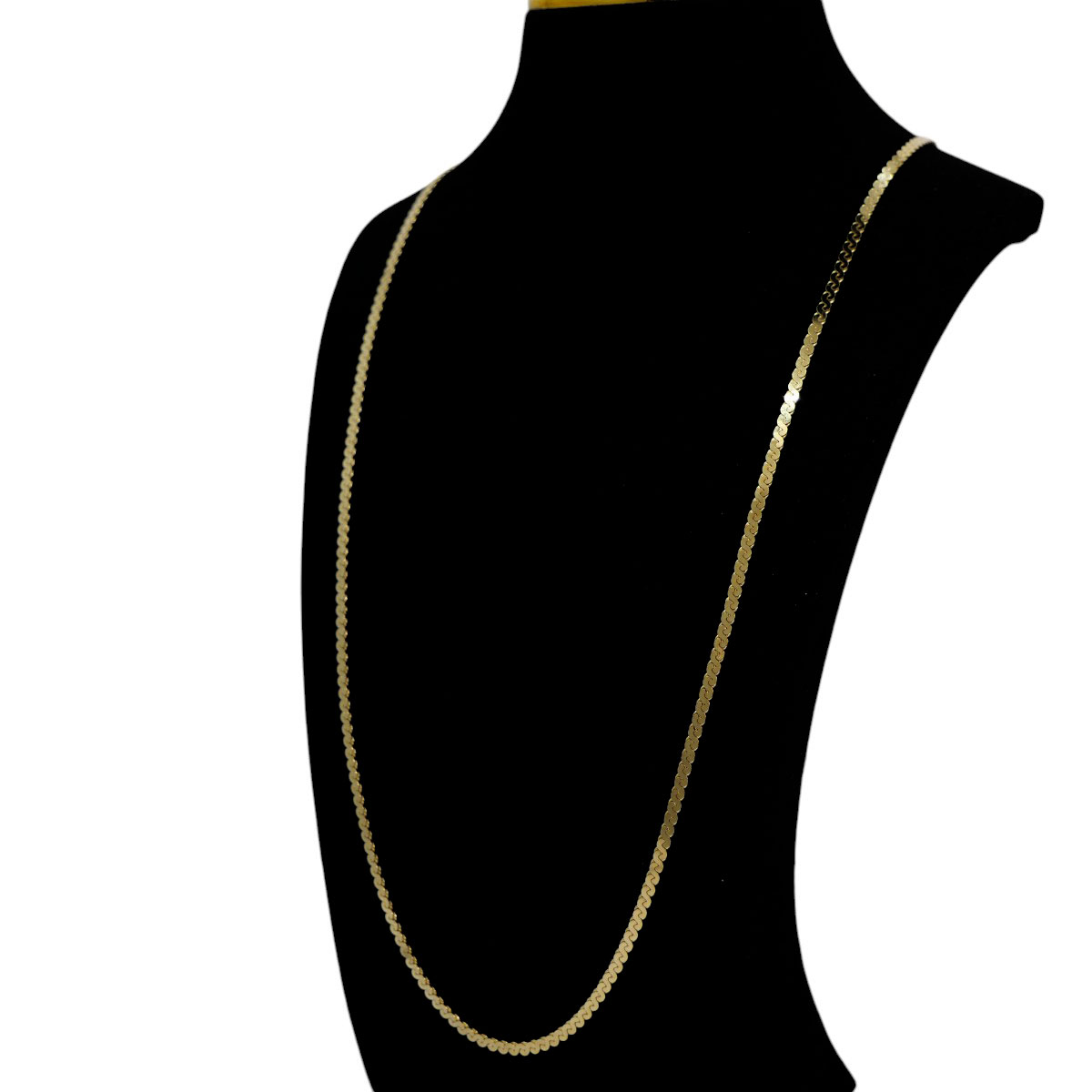 Foto 4 pulgar | Cadena Crixus Joyería Oro 10k Plana