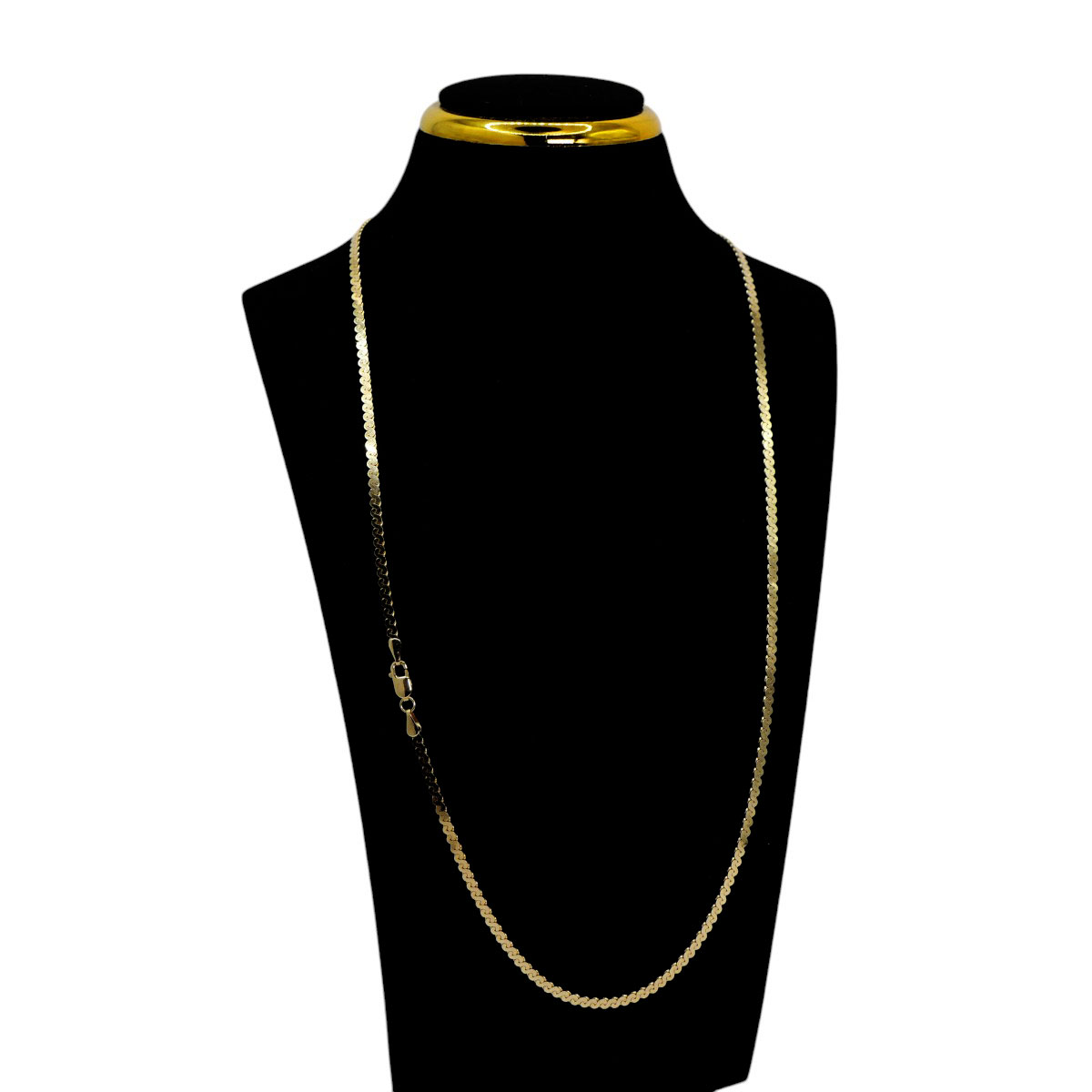 Foto 4 | Cadena Crixus Joyería Oro 10k Plana