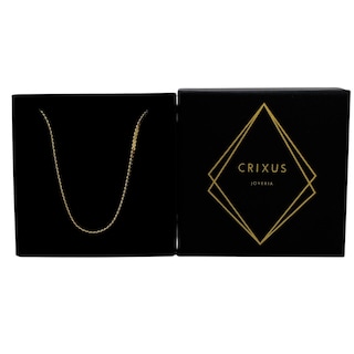 Foto 5 | Cadena Crixus Joyería Oro 10k Plana